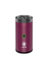 Green Lion Smart Mini Bakhour Rechargeable Electric Car Incense Burner Aroma Diffuser Portable Bakhour OUD USB Type Fragrance Air Freshener For Car &amp; Home - Wine Red