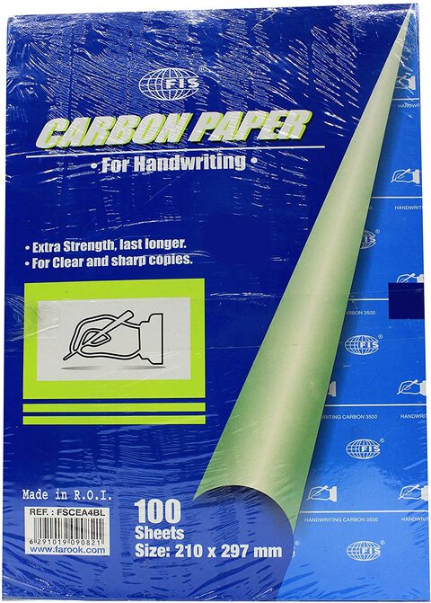 Buy Generic Carbon Paper A4-100Sheet Blue Online - Shop Stationery