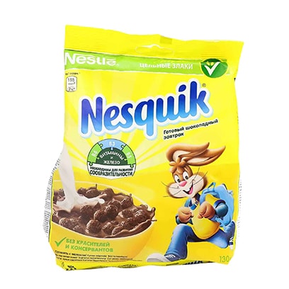 Buy Nestle Nesquik Cereal Bag 150GR Online - Shop Food Cupboard on ...