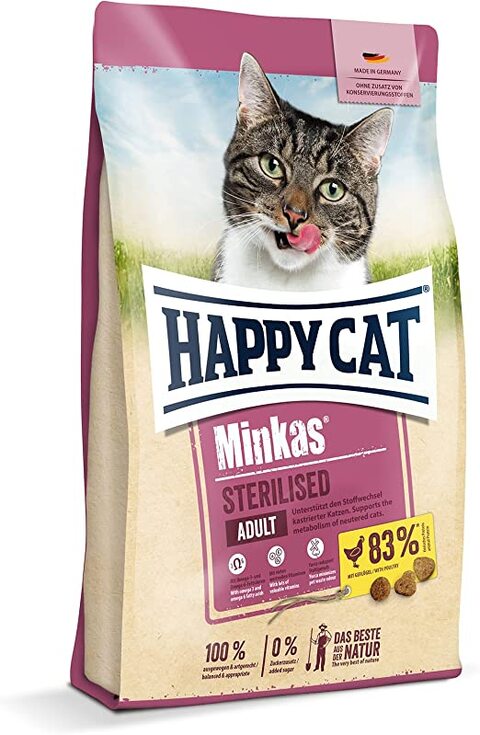 Happy Cat Minkas Sterilized 10kg