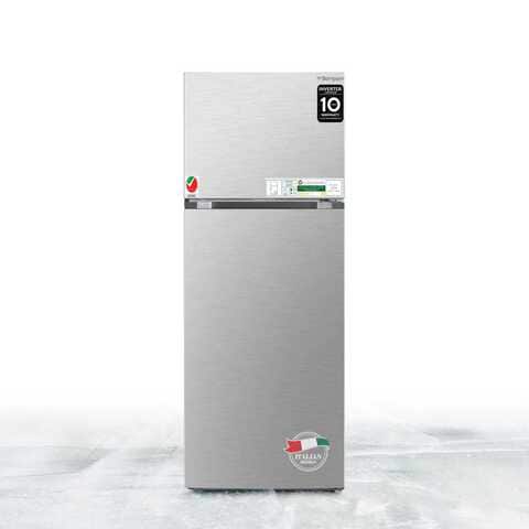 Bompani 465L No Frost Top-Mounted Refrigerator-Electronic Control-BR580SS Silver