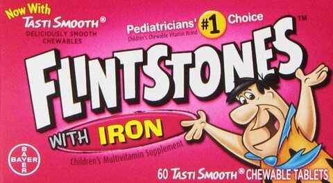 اشتري Flintstones Chewable Kids Vitamins With Iron, Multivitamin For Kids  Toddlers With Vitamin D, Vitamin C  More, 60Ct في الامارات