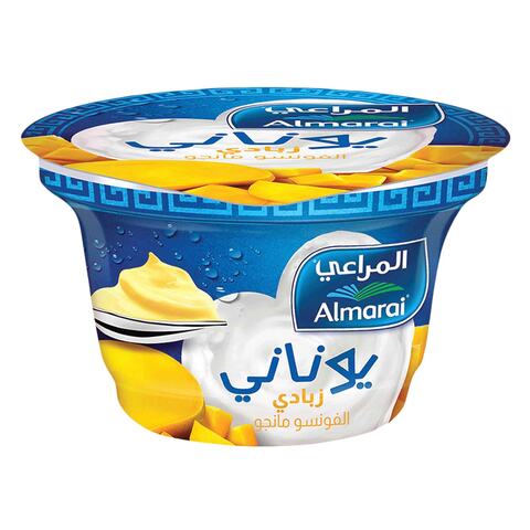 Buy Almarai Mango Flavoured Greek Yoghurt 150g in Saudi Arabia