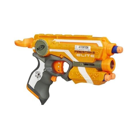 Buy Hasbro Nerf N-Strike Elite Firestrike Blaster With 3 Darts E0441 Yellow  Online - Shop Toys & Outdoor on Carrefour UAE