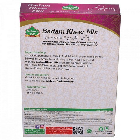Mehran Badam Kheer Mix 155 gr
