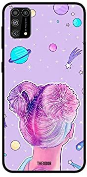 Theodor - Samsung Galaxy M31 Case Cover Girl Flexible Silicone Cover