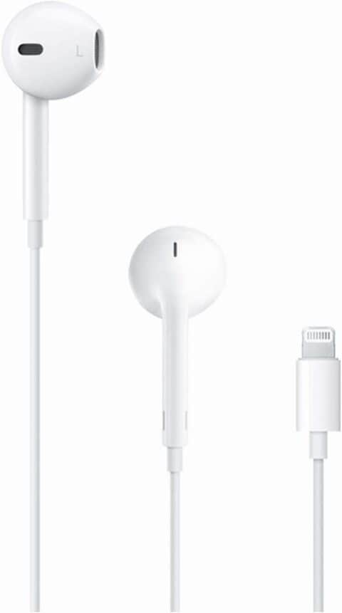 Buy Apple Earpods With Lightning Connector, White, MMTN2 Online - Shop  Smartphones, Tablets & Wearables on Carrefour Saudi Arabia