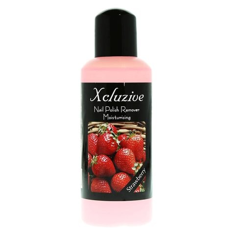 Xcluzive Strawberry Flavoured Nail Polish Remover Pink 120ml