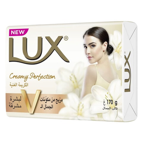 Lux Creamy Perfection Soap Bar 170g