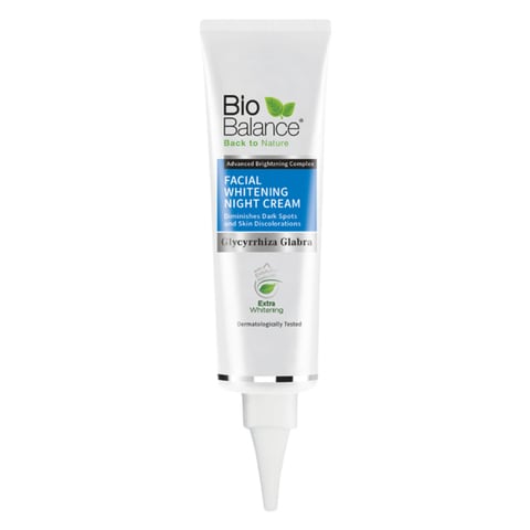 B i o   B a l a n c e   F a c i a l   W h i t e n i n g   N i g h t   C r e a m   5 5 m l