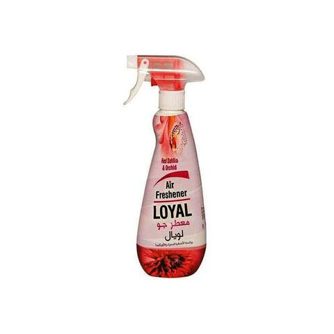 Loyal Red Dahlia &amp; Orchid Fragrance Air Freshener For Home, Office, Inside Car, 450ml