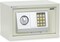 Rubik Safe Box with Digital Keypad and Key Lock for Money Cash Jewelry Office Home Office Security RB20EA (31x20x20cm) White