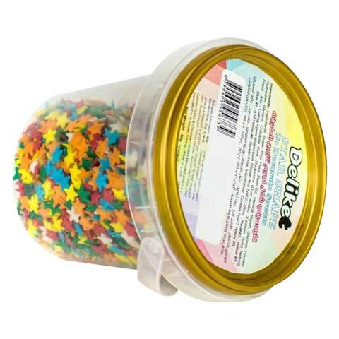 Deliket Premium Quality Star Shaped Sprinkles 80g