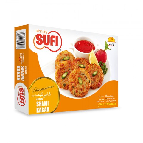 Sufi Premium Chicken Shami Kabab 612 gr 17 pcs