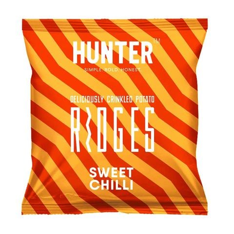 Hunter Ridges Deliciously Crinkled Sweet Chilli Potato Chips 40g