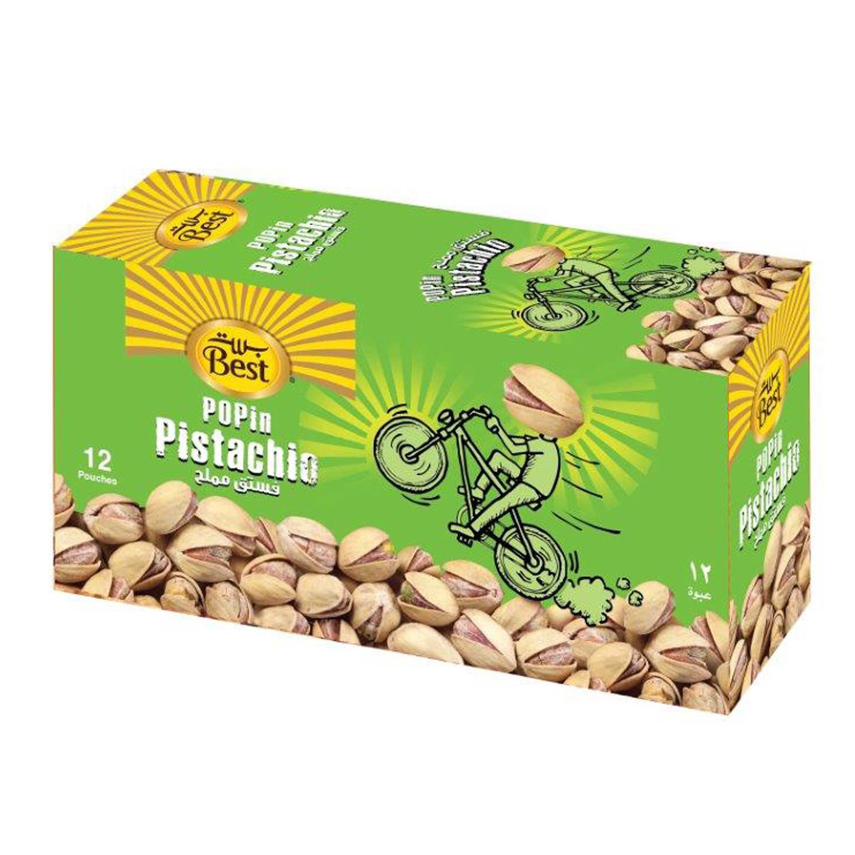 Buy Best Salted Pistachios 13g x Pack of 12 Online Shop Food Cupboard