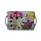 Printed Serving Tray With Handle Multicolour 48x30cm