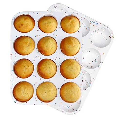 Generic Non Stick Silicone Cake Baking Pan Mold (White)