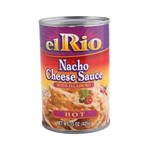 Elrio Nacho Cheese Sauce With Jalapeno Hot 425 Gram