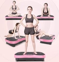 Max Strength Vibration Plate Exercise Machine - Motion Vibration Platform, Whole Body Viberation Machine For Home, Weight Loss Random Color