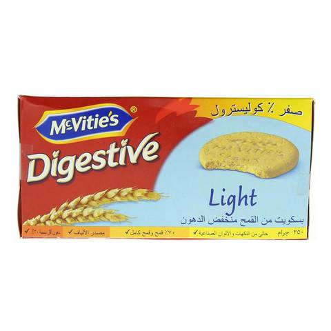 McVitie&#39;s Digestive Light Reduced Fat Wheat Biscuits 250g