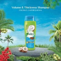 Vatika Naturals Volume And Thickness Shampoo  Enriched With Coconut And Castor 400ml