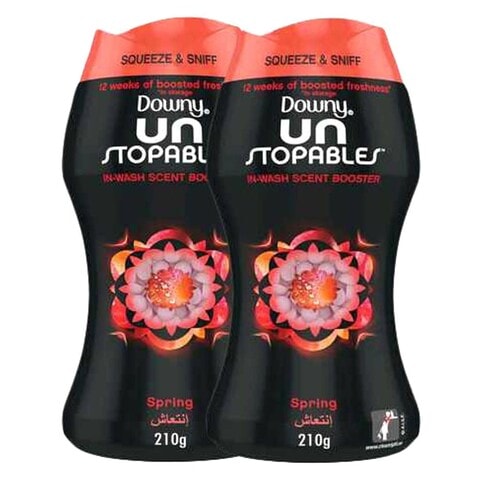 اشتري ناعم Unstopables سبرينج في غسل رائحة الداعم النسيج المنقي 210G × حزمة من 2 في الامارات