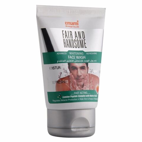 Emami Fair And Handsome Advanced Whitening Refreshing Face Wash White 100ml