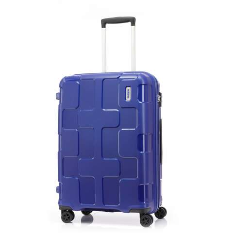 American Tourister Rumpler Next 4 Wheel Hard Casing Luggage Trolley 82cm Twilight Blue