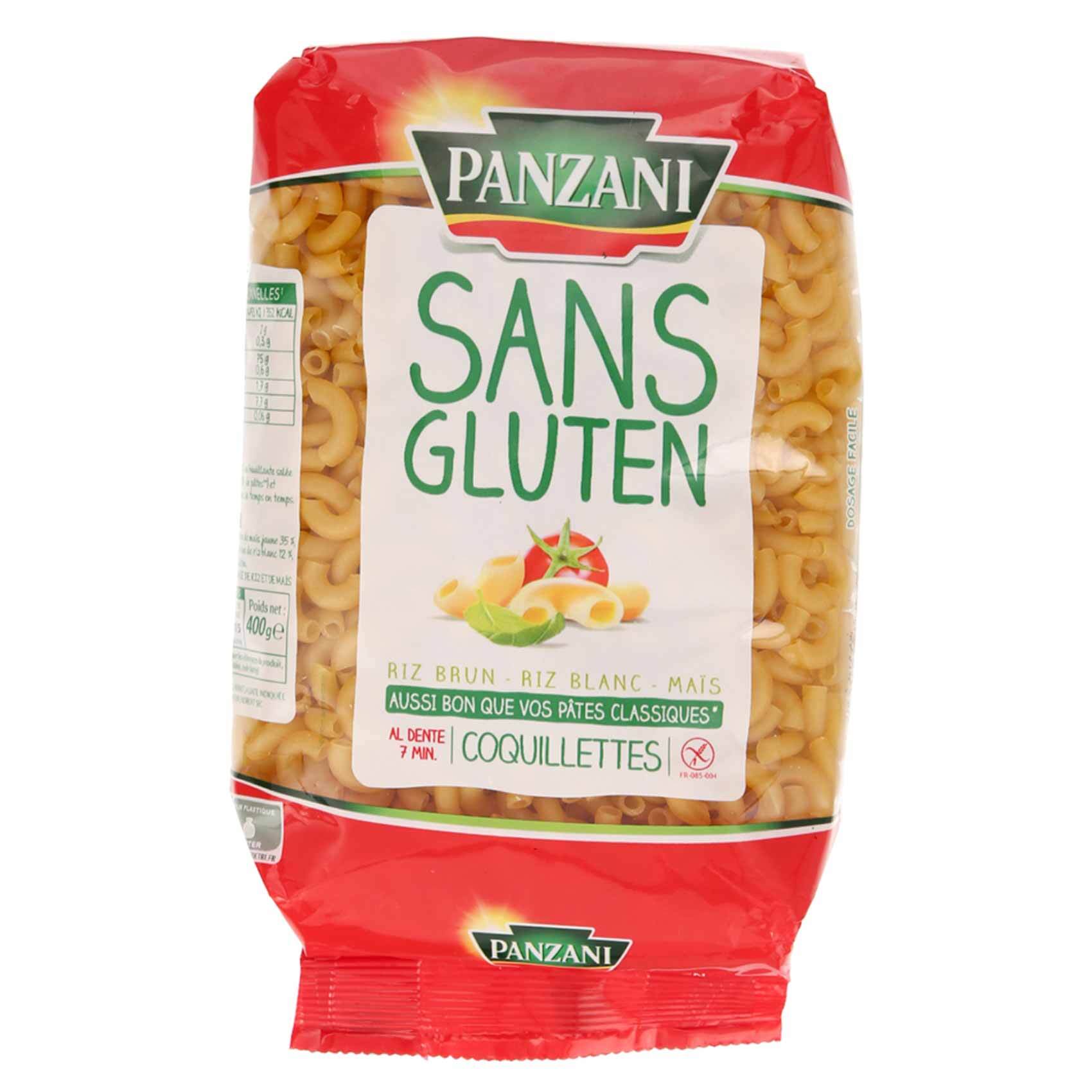 Buy Panzani Gluten Free Coquillette Macaroni Pasta 400g Online