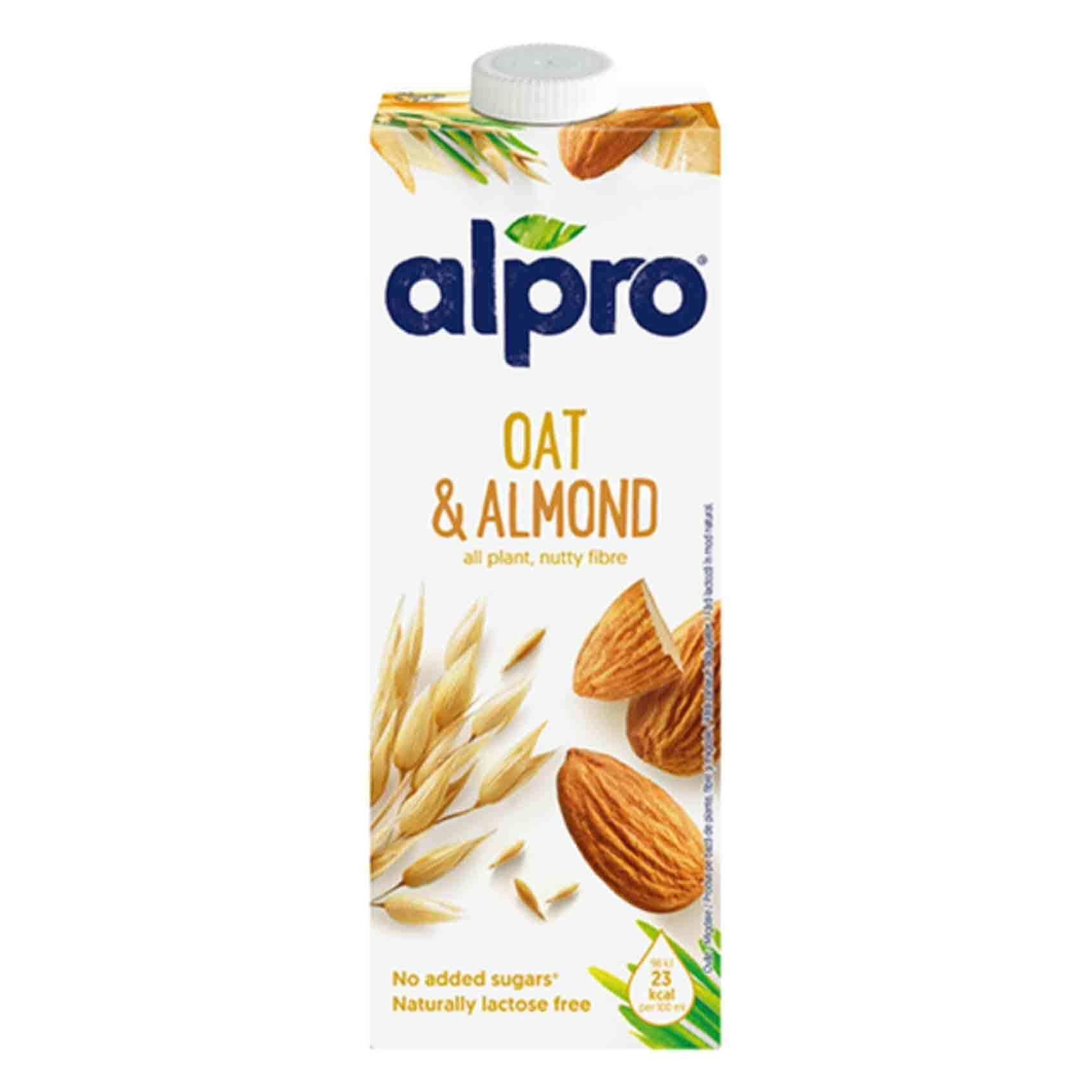 Buy Alpro Oat Almond Drink 1L Online Shop Bio & Organic Food on