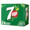 7UP, Carbonated Soft Drink, Cans, 325ml x 24