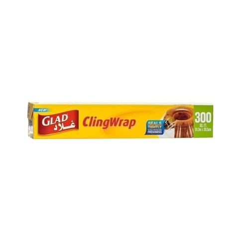 Glad Cling Wrap Clear 300sqft 1 PCS