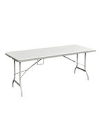 اشتري Generic Foldable Buffet Table White/Black في الامارات