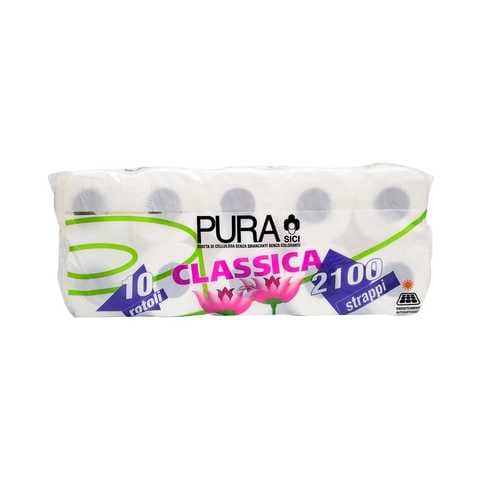 Pura Toilet Paper 2 Ply, 10 Rolls