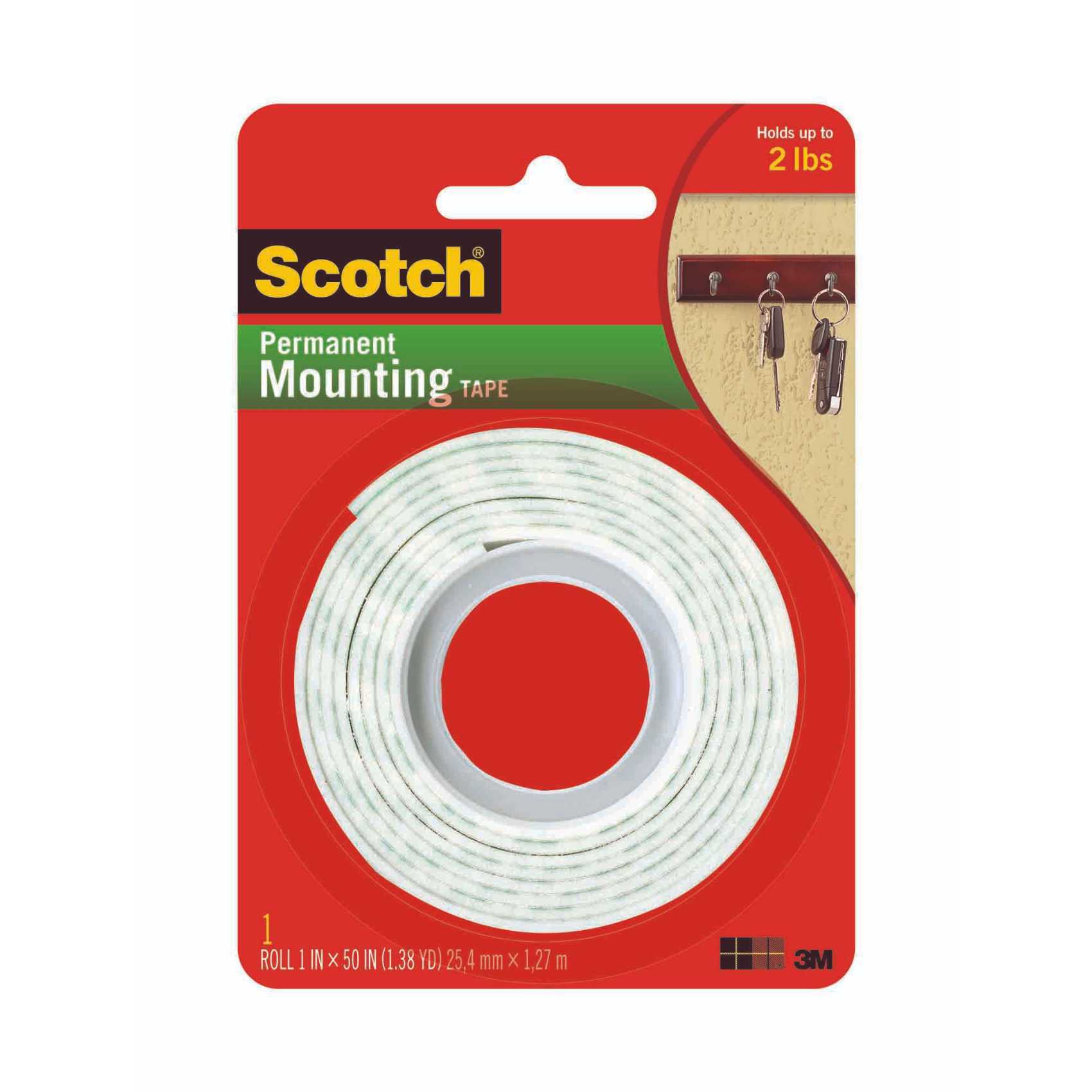 Buy Scotch Self Sticking Mounting Tape, DoubleSided, 1 x