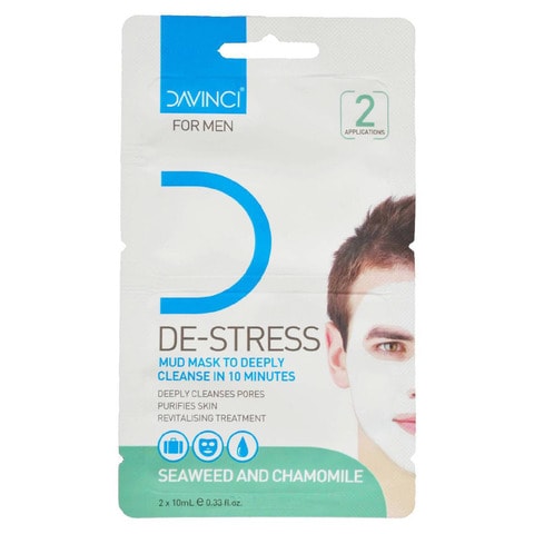Davinci De-Stress Mud Mask White 25g