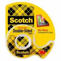 3M Scotch Double Side Tape with Dispenser 136 0.5x250inch