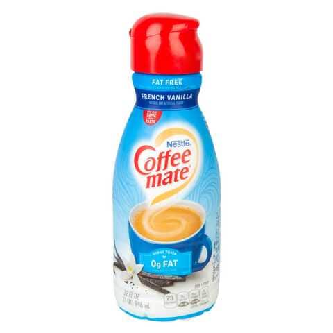 اشتري نيستلي كوفي مايت مبيض قهوة سائل بالفانيليا الفرنسية خالي من الدسم 946 ملل في الامارات