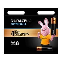 Duracell Optimum AA Battery Multicolour 8
