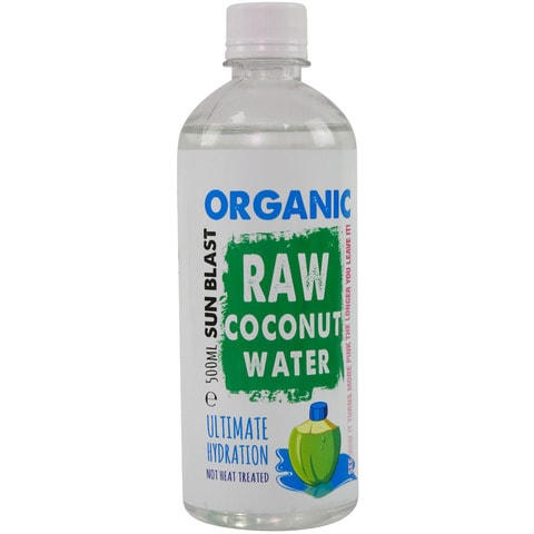 Sun Blast Organic Raw Coconut Water 500ml