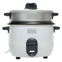 Black & Decker 3 Tier Food Steamer, Hs6000-B5, White,10 Liters