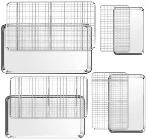 Stainless steel deals cookie sheets