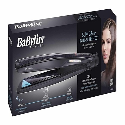 Babyliss ST327E Wet and Dry Ceramic Slim Hair Straightener - 235 degree