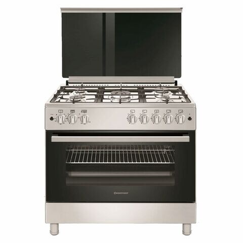 WestPoint 5 Burner Gas Cooker WCLR9650GOCII Silver/Black