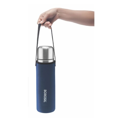 Thermos store flask blue