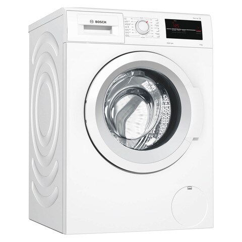 Bosch Washer 8KG WAJ20180GC White (Plus Extra Supplier&#39;s Delivery Charge Outside Doha)