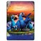 Theodor Protective Flip Case Cover For Apple iPad Pro 2020 12.9 inches Parrot Famiy In A Boat