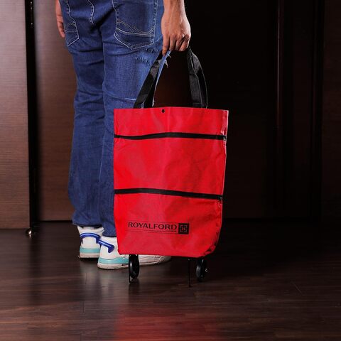 Canvas bag on wheels outlet
