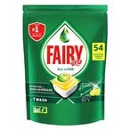 Buy FAIRY ALL IN ONE  DISHWASHER CLEAN TABS LEMON 729G in Kuwait